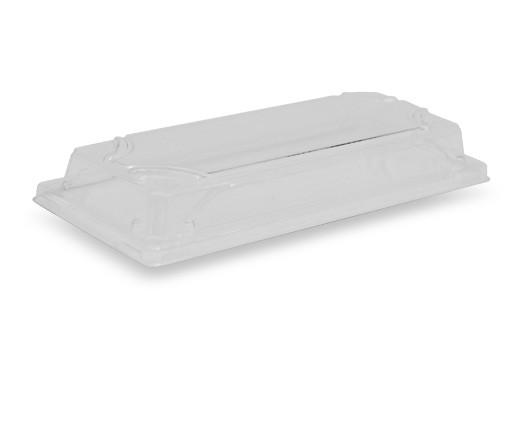 PET Lid / Sushi Tray Long 600pc/ctn - Packware