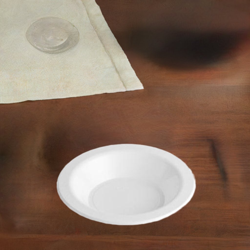 Plastic Bowls Heavy Duty White 180mm/ 7inch - Packware