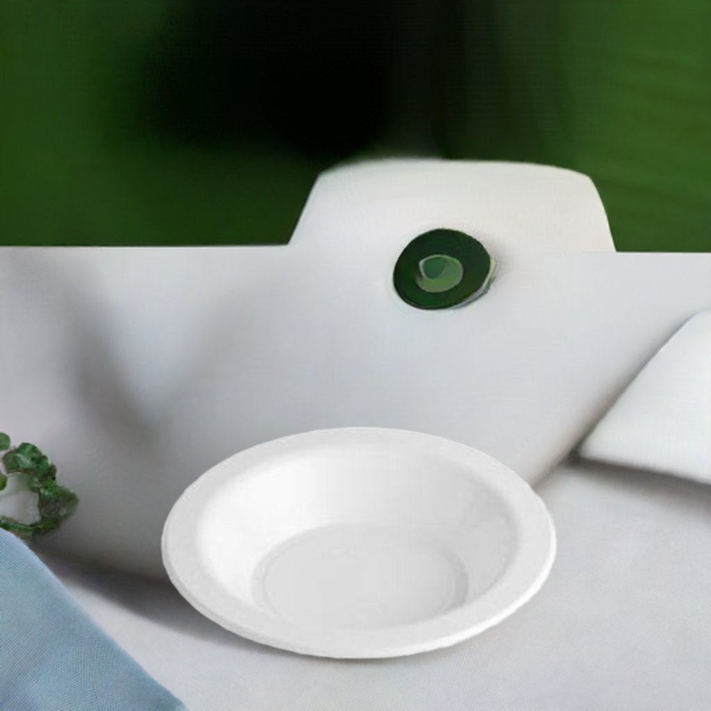 Plastic Bowls Heavy Duty White 180mm/ 7inch - Packware