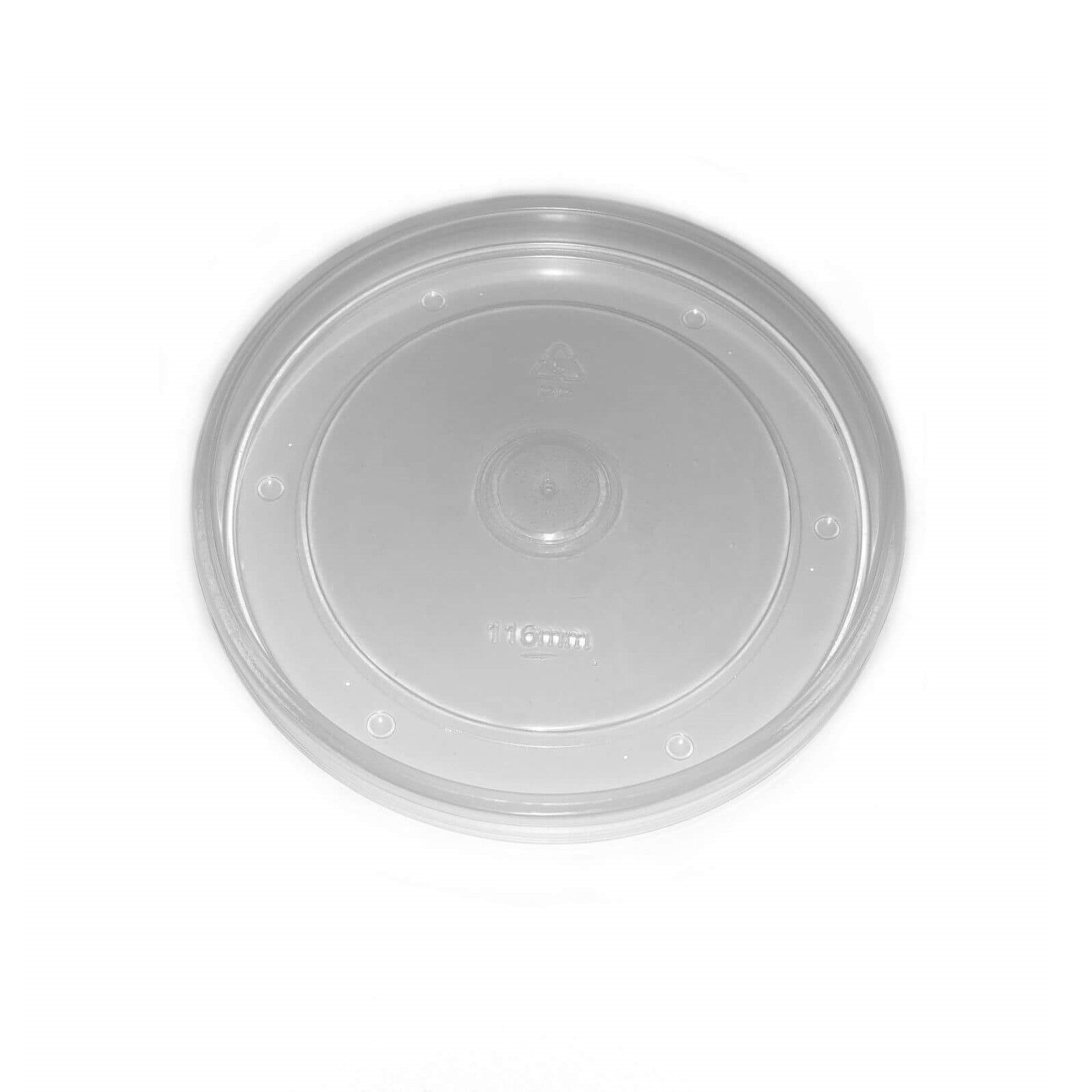 PP Lids 118 mm - fits 26/32oz bowl 500pc/ctn - Packware