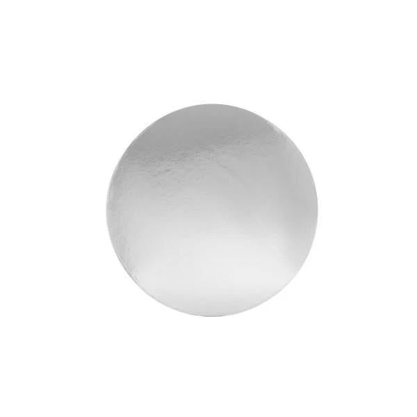 Cake Board Round Silver 11Inch - Pack Of 50 - Packware