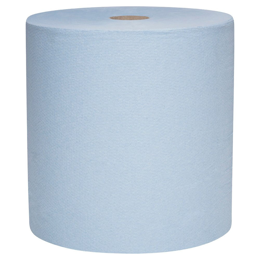 SCOTT® Blue Hard Roll Towel (6668), Paper Towel Roll, 6 Rolls / Case, 305m / Roll (1,830m) - Packware