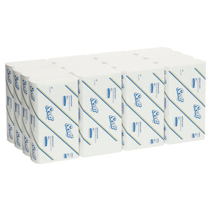 SCOTT® Large Optimum Hand Towels (4457), Folded Paper Towels, 16 Packs / Case, 150 Hand Towels / Pack (2,400 Towels) - Packware