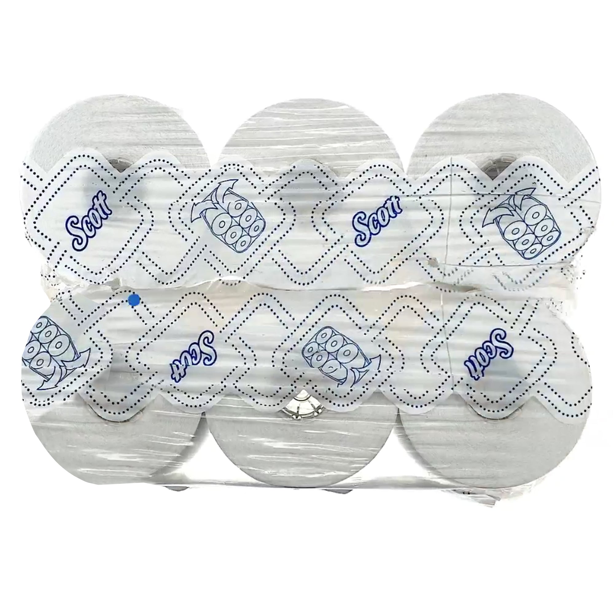 SCOTT® Printed Slimroll™ Paper Towels (86223), 6 Rolls / Case, 176m / Roll (1,056m) - Packware