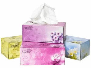 Polar' Serene 2-Ply Facial Tissue (36 Boxes x 180 Shts/CTN)