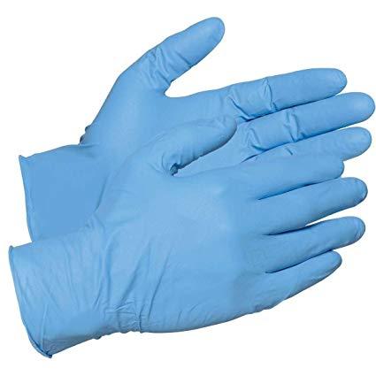 Small Blue Vinyl Gloves Powder Free Box Of 1000 - Packware