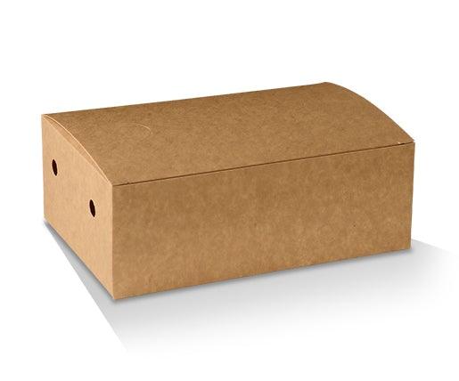 Snack Box Paper Box Medium Brown Kraft - Packware