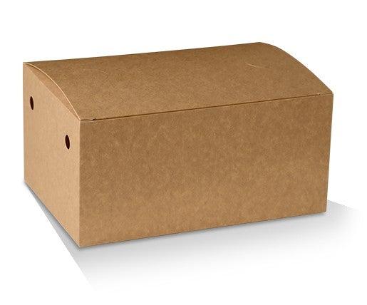 Snack Box Paper Family size Brown Kraft - Packware
