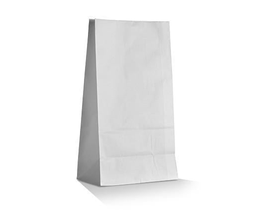 SOS Bags #4 White 2000pc/ctn-50gsm