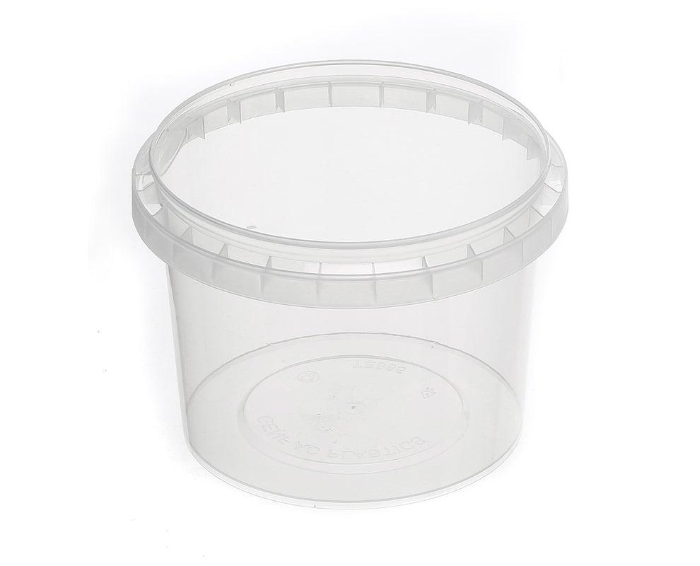 Tamper Evident Food Containers Natural 565ml GENFAC - Packware