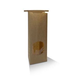 Tin Tie Bag - Small With window 500pc/ctn - Packware