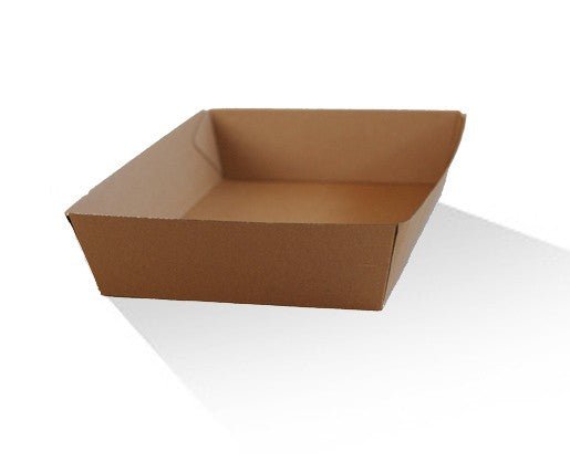 Tray X - Large/Brown Corrugated Plain/Brown 100pc/ctn - Packware
