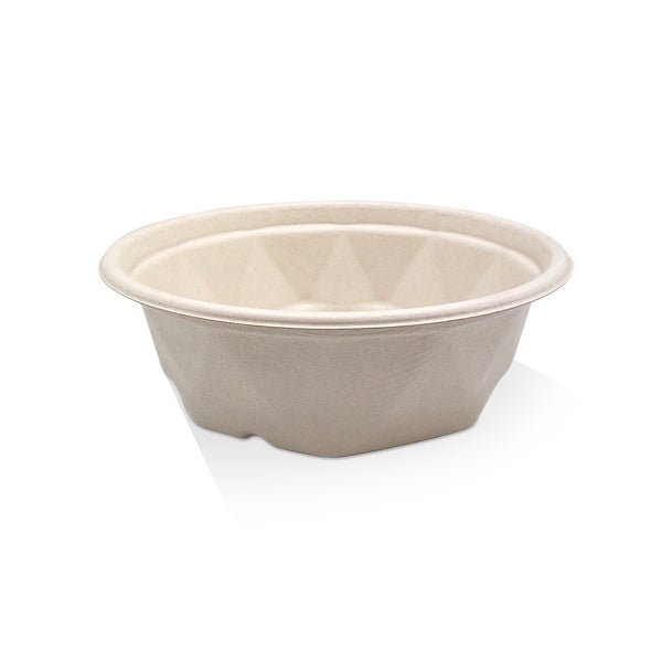 Unbleached sugarcane Takeaway bowl 650ml 300pc/ctn - Packware