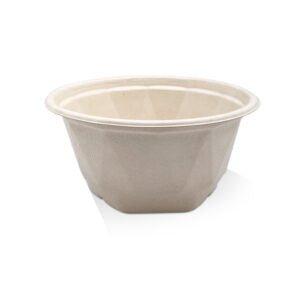Unbleached sugarcane Takeaway bowl 850ml 300pc/ctn - Packware