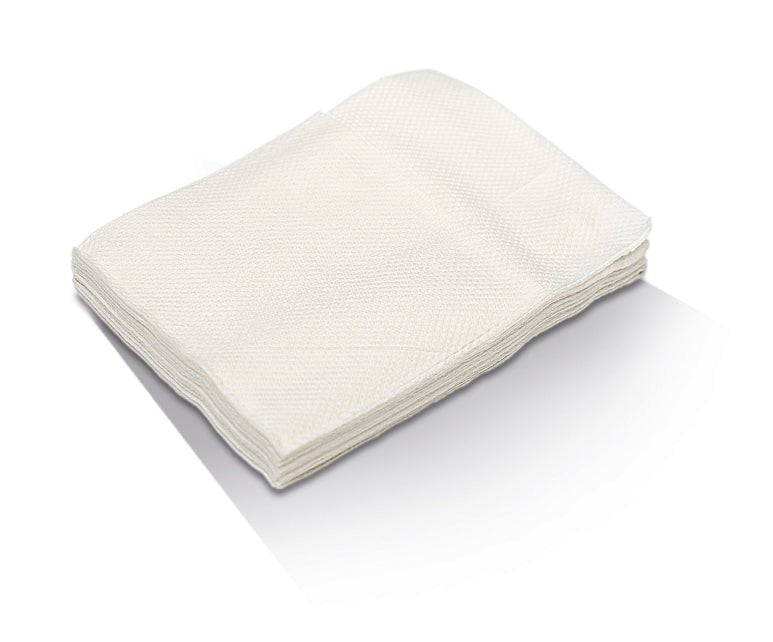 White 2 ply quilted dinner napkin - 1/8 GT fold 1000pc/ctn - Packware