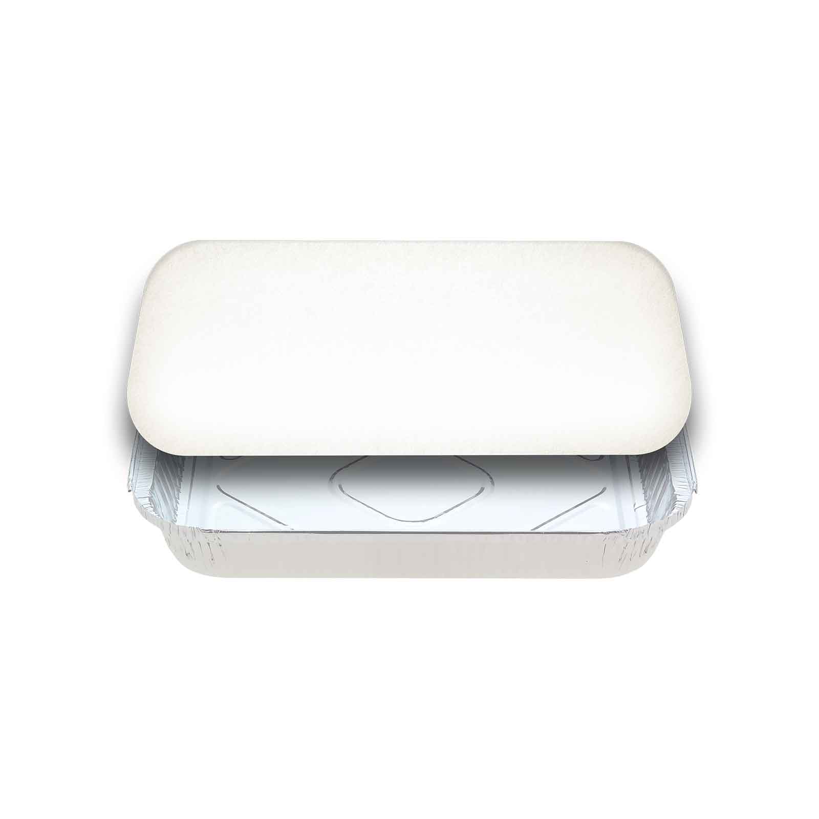 White Board Lids to Suit 7231 Foil Containers - Packware