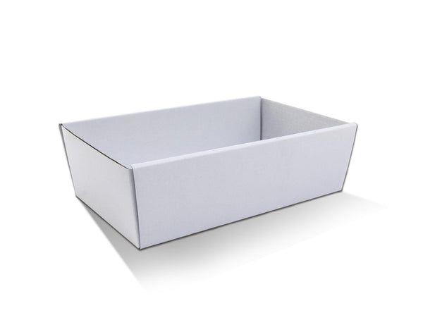 White Catering Tray Small 255X155X80 mm (QTY 50) Packware