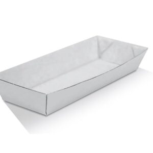 White corrugated tray / hot dog 600pc/ctn - Packware