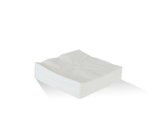 White Napkin 2ply Lunch 1/4 Fold, 2000pc/ctn - Packware