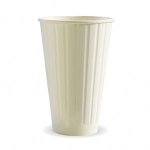 460ml / 16oz (90mm) White Double Wall BioCup