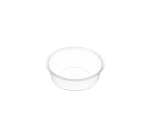 GENFAC Round Plastic Containers 220ml - 1000 PCS - Packware