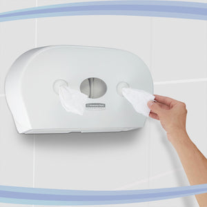 KLEENEX® Centrepull Bathroom Tissue (25252), 2 Ply Toilet Paper, 12 Toilet Rolls / Case, 250m / Roll (3,000m)