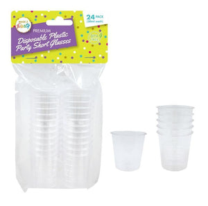 Clear Disposable Shot Glasses-1oz/30ml - Packware