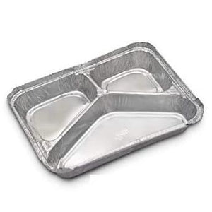 Foil Container 3 Compartments