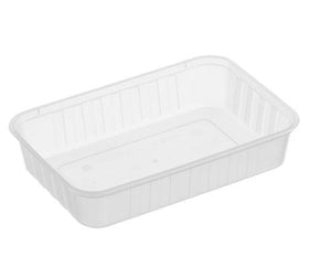 GENFAC Rectangle Container White 500ml - Packware