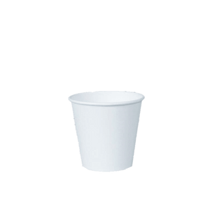 Squat White Coffee Cup-White-8oz/237ml - Packware