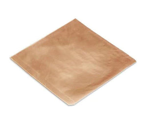 1/2 Long Brown Flat Sandwich Paper Bags
