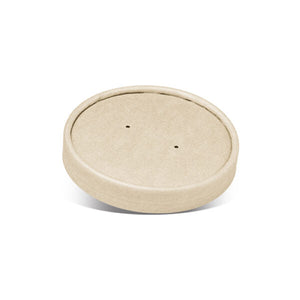 PLA coated bamboo paper lid/fit BBAP26/32 500pc/ctn 
 
 

