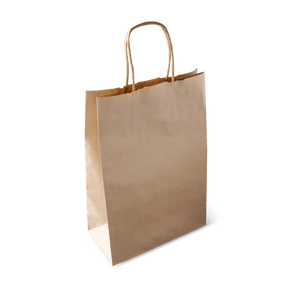 Brown Carry Bag Small (Budget) 355 x 240 x 120 - Packware