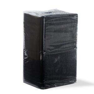 Cocktail BLACK Quilted Napkin - Packware