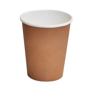 12 OZ PLA Coated SW Cup/Brown Print 1000pc