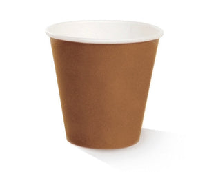 *8 OZ PLA Coated SW Cup/Brown Print 90mm 1000pc/ctn