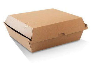 Dinner Box/Brown Corrugated Plain/Brown 150pc/ctn