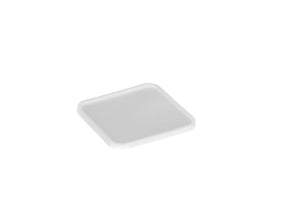 Food Storage Container With Lid-White-4.5L