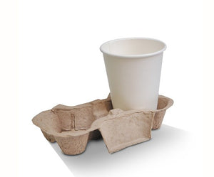 2 Cup Egg Board Carry Tray  400pc/ctn