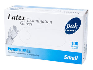 Gloves Latex P/Free Small - Packware