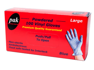 Gloves Vinyl Large Powdered - Packware