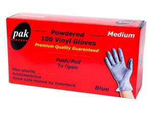 Gloves VinyL Medium "Powderd" - Packware