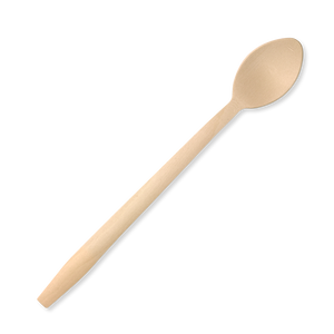 20cm Tall Coated Wood Teaspoon