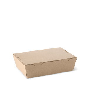 Medium Brown Lunch Box - Packware