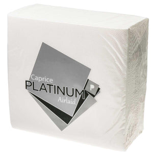Caprice Platinum Airlaid Dinner Napkin Linen Feel (WAD) - Packware