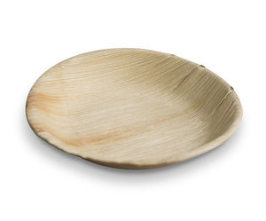 Palm round Plate Med 9'' 100pc/ctn