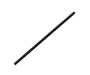 Paper Straw Regular - All Black 2500pc/ctn