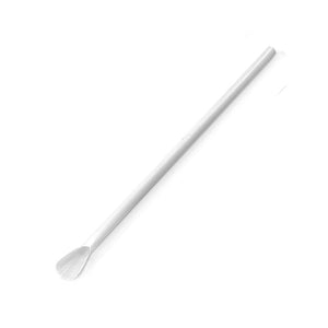 CPLA White Spoon Straw 7*210mm 2000/ctn  SRPS4