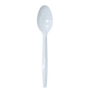 Plastic Spoons  - WHITE - Packware