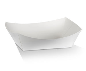 #5 EX-Large Tray/White Cardboard 200/CTN